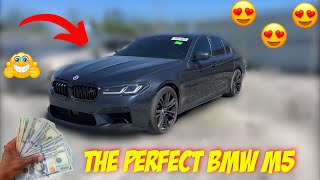 Looked All Over Town For One In Good Condition amp Finally Found It At Copart Buying A 2019 BMW M5 [upl. by Akahs]