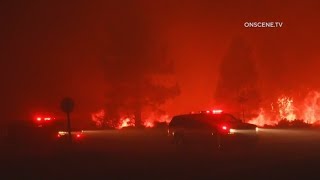 Bridge Fire explodes to over 46K acres [upl. by Kennett]