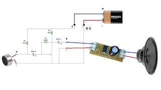 Construye tu amplificador de microfono [upl. by Lamag880]