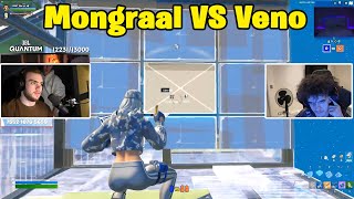 Clix and Mongraal VS MrSavage amp Veno 2v2 TOXIC Fights [upl. by Laehcym]