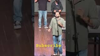 UPSC Anubhav Singh bassi asking full form of UPSC from 12th student live comedy at delhi funny m [upl. by Zebadiah]