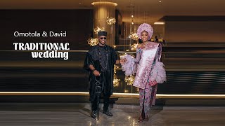 Omotola amp David Traditional Wedding [upl. by Esinehs]