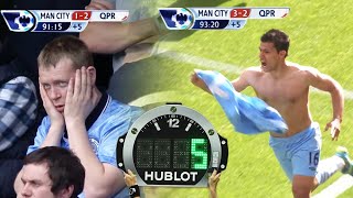 El Día que el KUN AGÜERO de ÚLTIMO MINUTO GANÓ la PREMIER LEAGUE para el CITY [upl. by Ardath12]