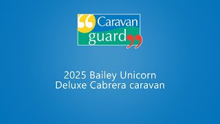 2025 Bailey Unicorn Deluxe Cabrera caravan [upl. by Ayikal903]