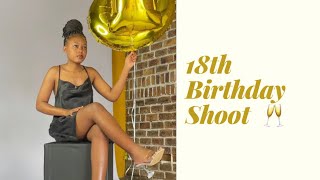 VLOG 18th birthday preparations birthday shootSOUTH AFRICAN YOUTUBER [upl. by Nats]