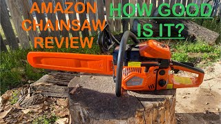 100 Amazon Chainsaw Test IS IT WORTH THE MONEY [upl. by Ragouzis568]