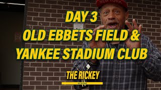 Visiting Old Ebbets Field amp Yankee Stadium club  The Rickey on The Road [upl. by Leipzig]