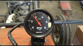 INSTALLING A TACHOMETER ON A DIESEL TRACTOR  HOW BAD WAS IT [upl. by Lymann]