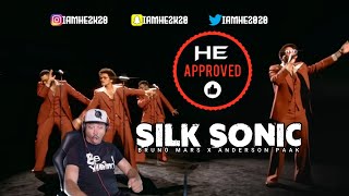 BRUNO MARS X ANDERSON PAAK SILK SONIC  LEAVE The DOOR OPEN GRAMMYS REACTION [upl. by Tilagram]