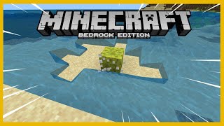 👉CÓMO Conseguir ESPONJAS en MINECRAFT Bedrock👈 [upl. by Ylekalb]