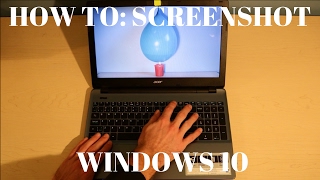 How to Take a Screenshot in Windows 10 [upl. by Narruc82]