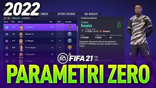 TOP PARAMETRI ZERO IN SCADENZA NEL 2022 SU FIFA 21 UFFICIALE  FIFA 21 Carriera Allenatore [upl. by Toback]