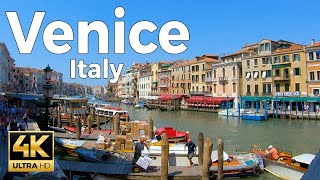 Venice Italy Walking Tour 4k Ultra HD 60fps – With Captions [upl. by Koziarz]