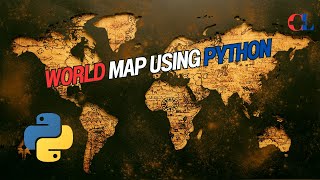 Day 189  World Map using Python [upl. by Waldner]