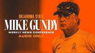 Mike Gundy News Conference 101424 [upl. by Donelu]