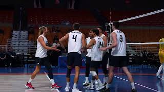 2023 NORCECA Continental Championship  USA vs SUR Highlights [upl. by Lehet]