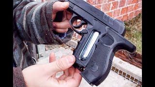 ¿Una Pistola a CO2 Sirve para Defensa Personal  Gamo GP20 COMBAT 45MM  400 fps  Cargador x20 [upl. by Medeah631]