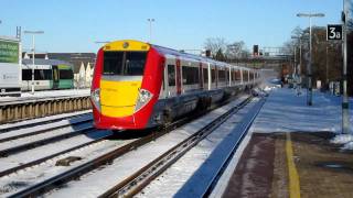 Redhill station in the Snow [upl. by Ysle356]