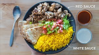 The Halal Guys style Chicken amp Rice everyone should know how to make [upl. by Artima]