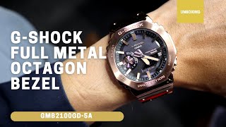 UNBOXING GSHOCK FULL METAL GMB2100GD5A GMB2100GD5A [upl. by Vaish626]