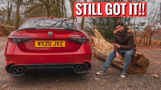 Why The MY2020 Alfa Romeo Giulia Quadrifoglio Is Still The Best In Class [upl. by Lauritz601]