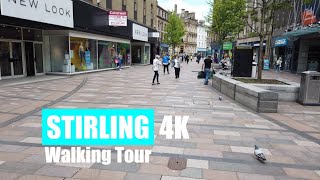 Stirling  Walking Tour 4K [upl. by Lahsram]