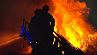 Historic mansion heavily damaged by massive 5 alarm fire in Northbridge Massachusetts [upl. by Fonda]