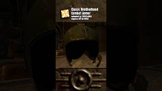 The OG Brotherhood of Steel Combat Armor Mod for Fallout New Vegas [upl. by Acyre]