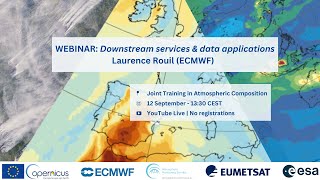 Downstream services amp data applications  Laurence Rouil ECMWF [upl. by Ginsburg]