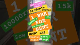 flats for rent in shastri nagar delhi near delhi university orn upsc du northcampus northeast [upl. by Eittik]