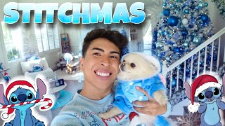 STITCHMAS HOME DECOR REVEAL IM SO EXCITED  Louiequots Life [upl. by Brote]