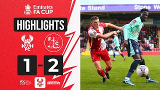 📺 HIGHLIGHTS  5 Nov 23  Harriers 12 Fleetwood Town [upl. by Cori]