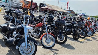 Sandusky Ohio Bike week 2024 Mad River HarleyDavidson [upl. by Leibrag410]