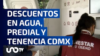 Pagos en CDMX 2024 ¿Cuáles son los descuentos en agua predial y tenencia [upl. by Inej740]