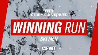 Marcus Goguen Ski Men Winning Run I 2024 YETI Xtreme Verbier [upl. by Varin]