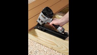 Rent the Tiger Claw Deck Nailer  wwwgappowercom [upl. by Ahsrats981]