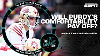 Will Purdys COMFORTABILITY amp PREP lead the 49ers to a divisional playoff WIN  The Pat McAfee Show [upl. by Kelwen]