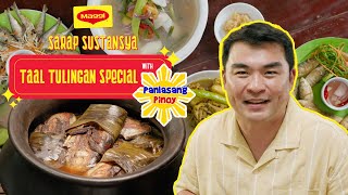 SARAP SUSTANYA  Taal Tulingan with Vanjo Merano aka Panlasang Pinoy [upl. by Corron]