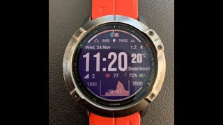 Fenix 6x Battery change 21 [upl. by Seroka]