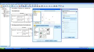 Korrelation Pearson vs Spearman SPSS [upl. by Ecitsuj]