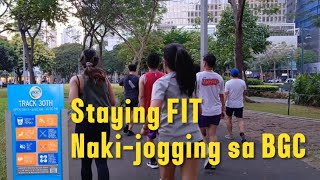 Tara Jogging tayo sa BGC [upl. by Auroora]