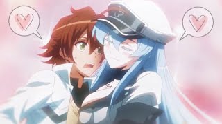 Esdeath amp Tatsumi Romance [upl. by Ellek]