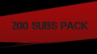 200 subs pack speakermans pack stick nodes [upl. by Alberic962]