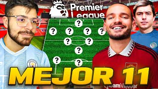 ¿CUAL ES EL EQUIPO IDEAL DE LA HISTORIA DE LA PREMIER LEAGUE XI VS XI RETO ft ‪losfutbolitos [upl. by Gerhan800]