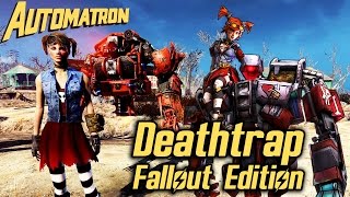 Fallout 4 Automatron DLC  Building Borderlands Deathtrap basic amp upgraded version [upl. by Airrehs49]