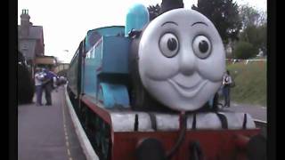 Steam Thomas Tank Henry Murdoch amp Diesel puff the Mid Hants Railway April 2011 [upl. by Nawotna]