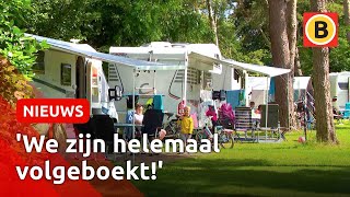 Topdrukte op de Brabantse campings  Omroep Brabant [upl. by Atinrahs]