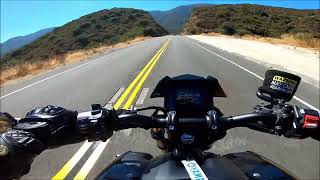 mt09sp scproject Riding Down on Big Tujunga Canyon Rd [upl. by Pinto]