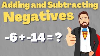 How To Add And Subtract Negative Numbers [upl. by Gosney]