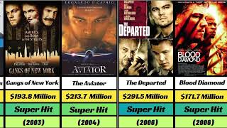 Leonardo DiCaprio Hit and Flop Movies List in 2024 [upl. by Nnyladnarb]